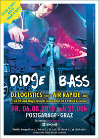 DIDGE & BASS meets DRUM & BASS in Graz@Postgarage