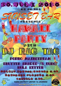 Hawaii Party@Sunset Bar