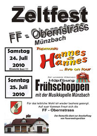 Zeltfest FF-Obernstraß@Feuerwehrhaus FF-Obernstraß