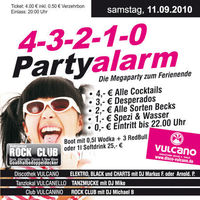 4-3-2-1-0 Partyalarm@Vulcano