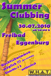 Summer Clubbing@Freibad Eggenburg