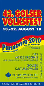 43. Golser Volksfest@Gols