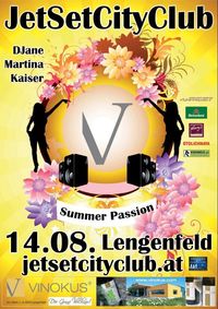 Jet Set City Club Jet Set City Club Summer Passion@Weinkellerei Vinokus