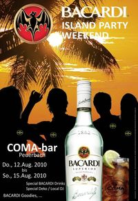 Bacardi Island Party Weekend@Coma-Bar