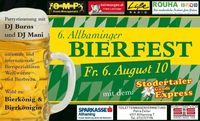 6. Allhaminger Bierfest@Alter Sportplatz