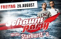 Schaumparty mit den Starburst's