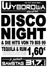 Disco Night@Wyborowa