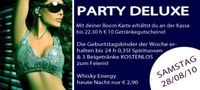 Party Deluxe@Boom Linz