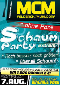 Schaum Party@MCM  Feldbach