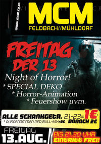 Freitag der 13. - Night of Horror!