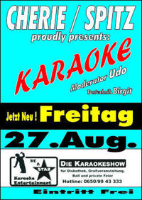 Karaoke@Tanzcafe Cherie Spitz