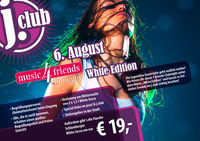 music 4 friends Clubnight – White Edition