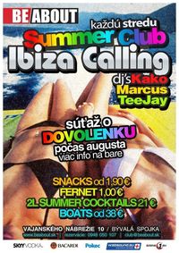 Summer Club – Ibiza Calling@BeAbout