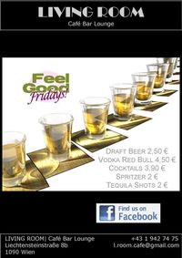 Feel Good Friday@Living | Room - Café Bar Lounge