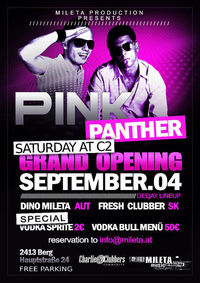 Pink Panther - The Grand Opening@C2 Disco - Café Restaurant Burkhart