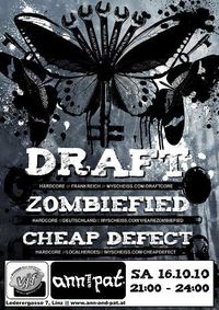 draft – zombiefied – cheap defect