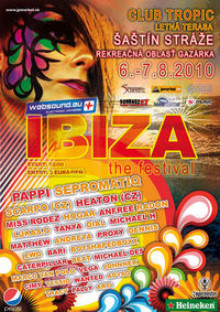IBIZA - The Festival@Open Air terasa - club Tropic Rekreačná oblasť Gazárka 