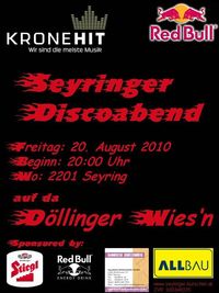 Seyringer Discoabend@Döllinger Wies'n