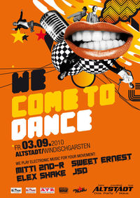 we come to dance - wir ziehen zum tanzen