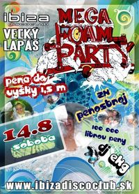 Mega Foam Party@Ibiza Disco Club