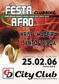 Festa Afro Clubbing@City Club