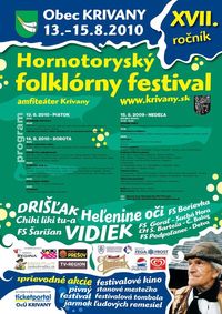 Hornotoryský folklórny festival@Amfiteáter Krivany