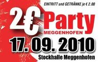 2€ Party@Stockhalle Meggenhofen