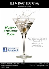 Monday Students' Room@Living | Room - Café Bar Lounge