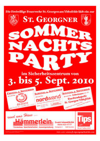 Sommernachtsparty der FF St.Gerogen/Ybbsfelde@Sicherheitszentrum