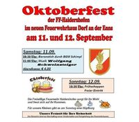 Oktoberfest Frühschoppen@Oktoberfest der FF Haidershofen