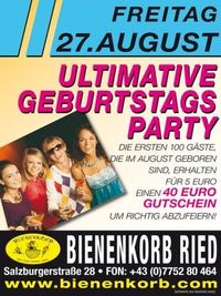 Ultimative Geburtstagsparty