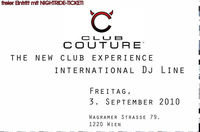 Nightride 2010@Club Couture