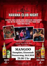 Havanna Club Night@Mangoo - New Mex.Bar & Lounge