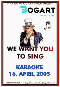 Karaoke@Bogart Music-Pub