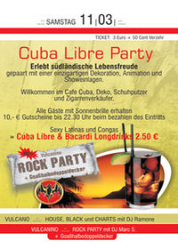 Cuba Libre Party@Vulcano