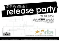 Release party@Lounge Cafe Ohm