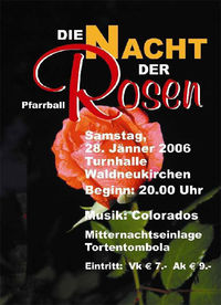 Die Nacht der Rosen@Turnhalle