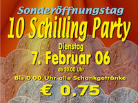 Sonderöffnungstag 10 Schilling Party@Halle B