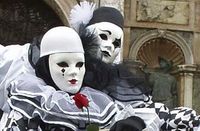 Mit dem Zug zum Karneval in Venedig@Venedig