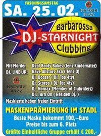 Barbarossa DJ-Starnight Clubbing@La Bomba