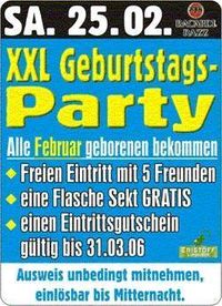 XXL Geburtstagsparty