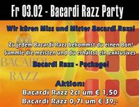 Bacardi Razz Party@Fledermaus Graz