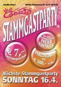 Stammgastparty@Villa Cabrio