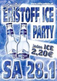 Eristoff Ice Party@Villa Cabrio