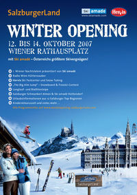SalzburgerLand Winter Opening@Rathaus