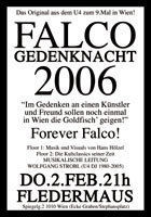 Falco Gedenknacht@Fledermaus