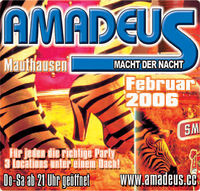 Saturday Night@Amadeus Dancefactory