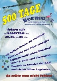 500 Tage BERMUDA@Bermuda Cafe Cockteil- Bar