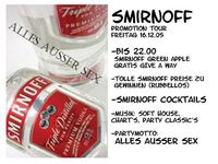 Alles Ausser Sex mit Smirnoff@Stadtbeisl