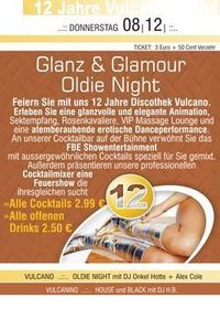 Glanz Glamour Oldie Night@Vulcano